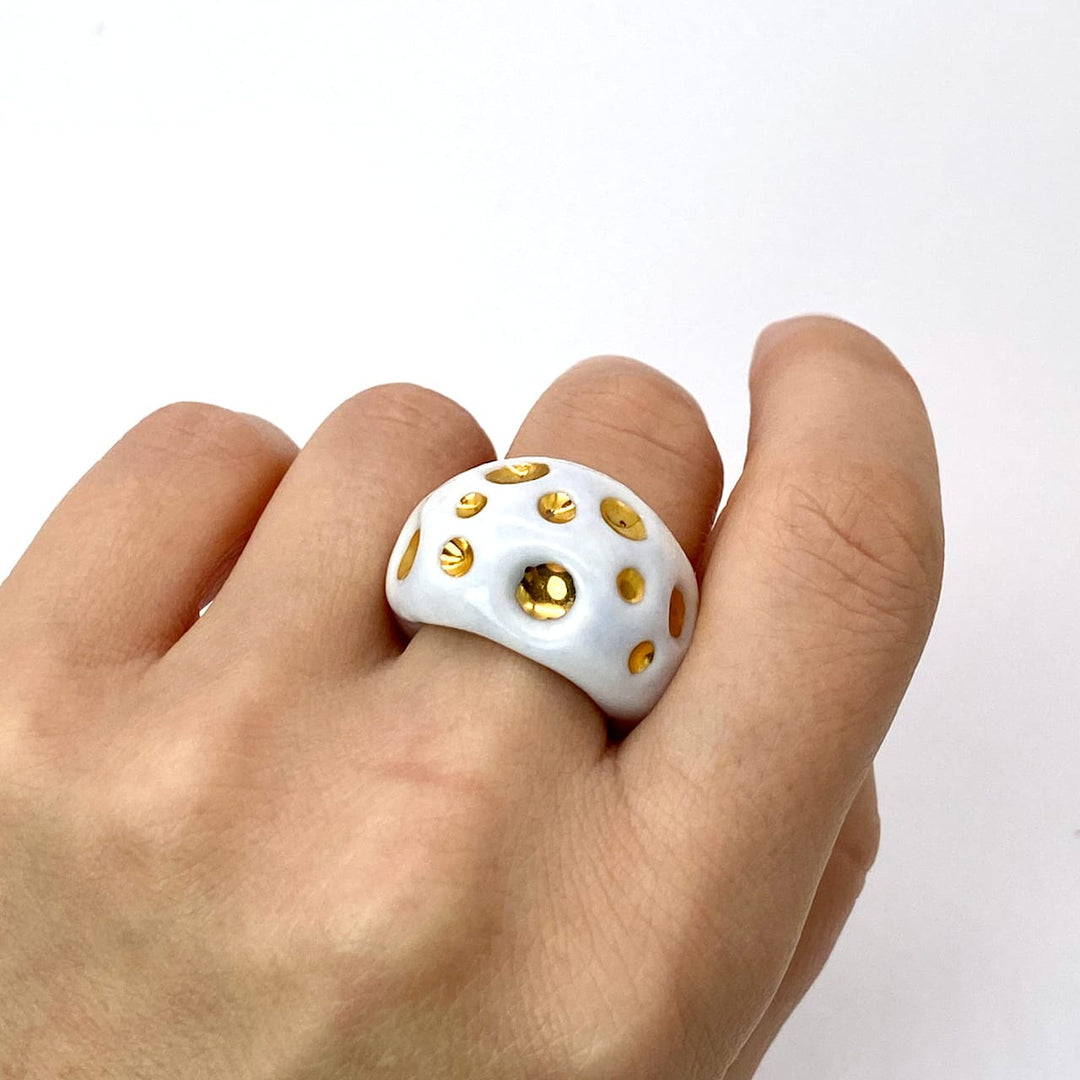 Thar Porcelain Ceramic Ring Rings Farphoria 