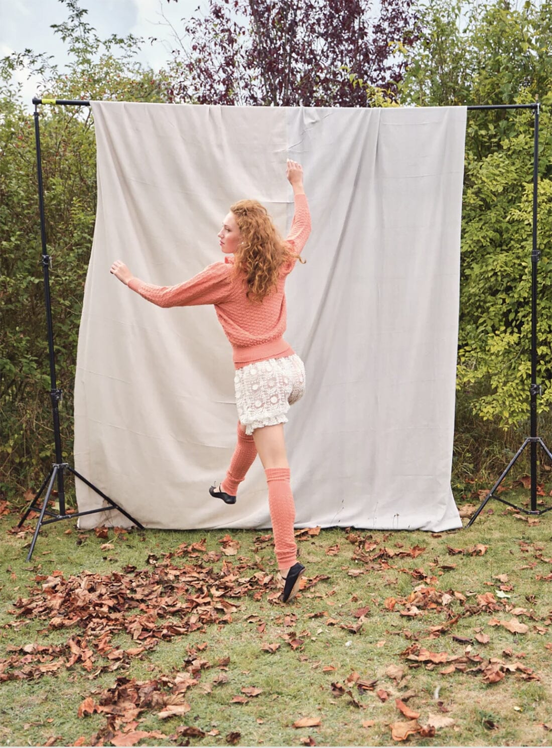 The Lytham Cardigan in Shrimp | HERD. | YBD Finds