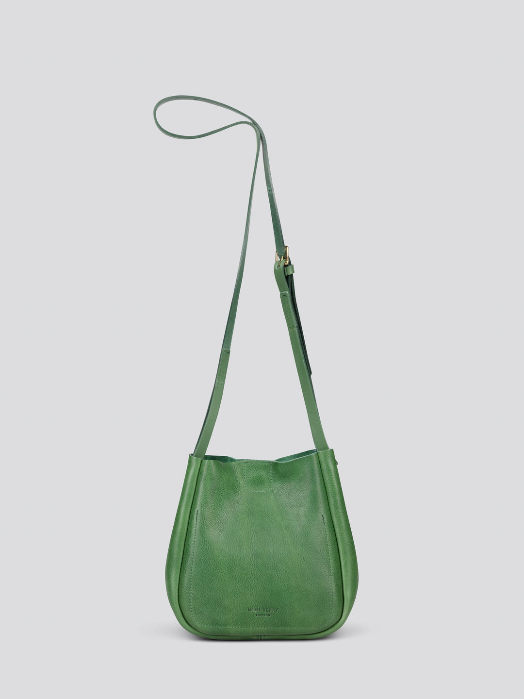 Val in Grainy Evergreen Handbags Mimi Berry 